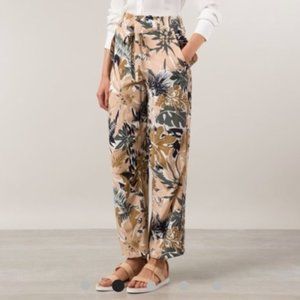 Rag & Bone Victoria Silk Pant in Tropical Print 4